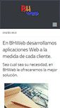 Mobile Screenshot of bhweb.es